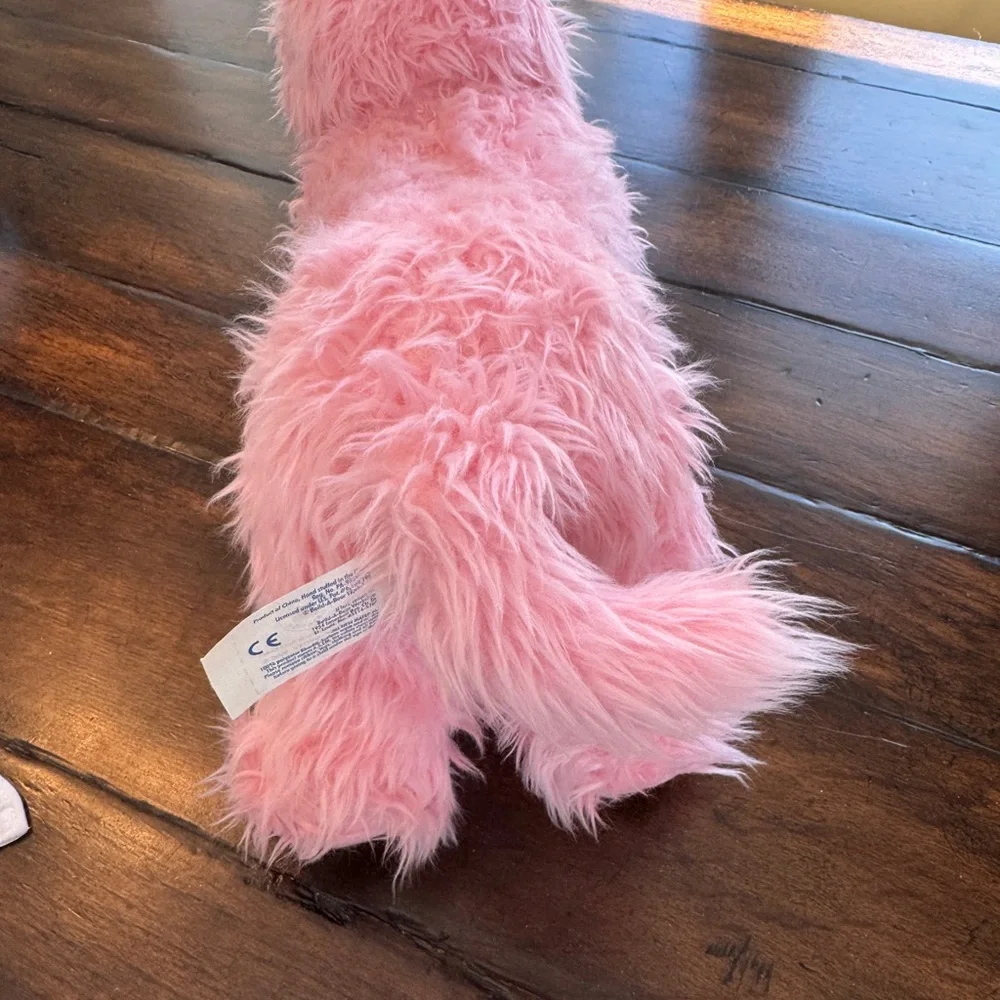 Retired Pink Terrier Build-a-Bear ‘Darling Doggie’ with Collar- Size 16”